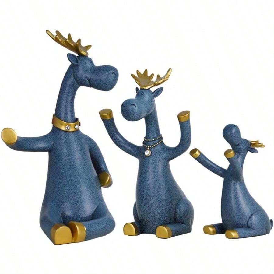 YZYMEN Hot Creative Cartoon Wine Rack Decoracion Vino Gabinete Decoraciones 3 Paquetes (Color : B) Commemoration Day - B - Ver 1