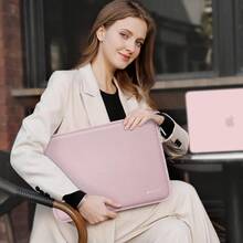 MOSISO Laptop Case 13.3 Inch Neoprene Computer Sleeve Bag For Pro 13/Pro 14 M5 M4 M3 M2 M1 HP  ASUS  Compatible With 13-13.3 Inch Laptops Lightweight Protective Sleeve With Small Compartment Baby Pink Design For Daily Use Travel Office And School - BabyPink - Xem 6