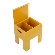 Tabouret de changement de chaussures - tanné - Voir 3
