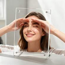 1pc Large Acrylic Nail Polish Display Board, Transparent Nail Gel Polish Rack, Nail Art Display Stand - Clear - View 6