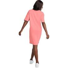 Hanes Beefy-T para Mujer(Talla Única Coral (Charisma Coral)) - Multicolor - Ver 3