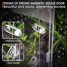 360° Transparent Acrylic Jumping Spider Enclosure Breeding Box Spliced Reptiles Geckos Insect Ventilated Terrarium - Style 1 - View 5