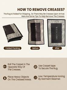 1pc Outdoor Doormat Anti-Slip Rug Letter Print Indoor Carpet Bathroom Mat Kitchen Mat Accent Rug Multipurpose Mat Runner Rug Soft And Comfort Rug Convenient Fallprevention Rug For Kitchen Indoor/Outdoor Entrance Bedroom Home Decoration Machine Washable