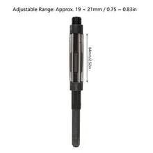 Herramienta de compras de mano de reamer 6 flautas 64 mm 9sicr Material 19 rango de ajuste de 21 mm para acero acero dado aleación de aluminio hierro fundido materialesReamer - como en la foto - Ver 7