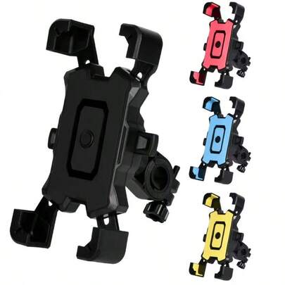 Soporte de teléfono móvil de bicicleta de motocicleta 360 soporte de navegación de teléfono móvil giratorio ciclismo a prueba de terremotos