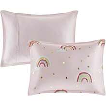 MI ZONE KIDS Cozy Bed In A Bag Edredón con Juego de sábanas Completo Divertido y Divertido Estampado para niños, decoración de habitación de niñas, ,(Individual Alicia, Rosa) - Multicolor - Ver 6