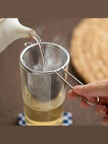 Infusor de té de acero inoxidable, se adapta a varios tamaños de taza, accesorio de cocina duradero, mejor regalo de Navidad - Multicolor - Ver 5