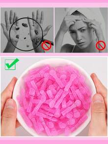 500pcs/300pcs/200pcs/100pcs/50pcs/30pcs/20pcs/10pcs Disposable Acne Needle, Blackhead Remover Tool, Pimple Extractor Kit, Designed For Men & Women, Facial Cleaning Tool, Portable, Individually Sealed, For Acne, Skin Cleaning - Baby Blue - View 4