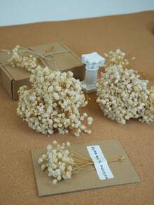 200/400/800/2400 unidades de flores de gypsophila premium, com hastes de 5 a 10 cm de comprimento, ideais para decoração de casa, ambientes externos, varandas, salas de estar, hotéis, jardins, casamentos, festas, aniversários, Dia dos Namorados, Dia das Mães, formaturas, Dia da Independência, Natal e outras ocasiões românticas (sem cartão).