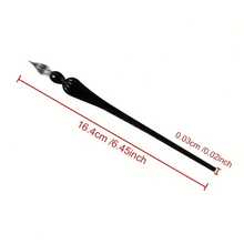 彩色玻璃蘸墨笔，书法钢笔，适用于绘画、素描和书法练习 - 彩色 - 查看 3