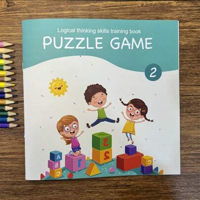 1pc - Letter & Number Connection - Exercises Focus And Visual Tracking Ability - Great Helper For Family And School Education - Children's Holiday Gift