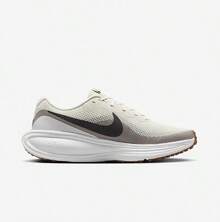 Nike 男鞋新款減震網面透氣跑鞋 - 米色/褐色 - 查看 6