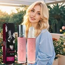 Pheromone Perfume, Female-Exclusive Alluring Fragrance, Aphrodite Pheromone Perfume, Female Pheromone Oil To Attract Men, Roll-On Pheromone Oil, Women'S Pheromone Perfume - 花卉印花 - 查看 6