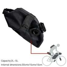 Grinta 卷顶式座垫包 Mattone 座垫下包 自行车拉链防水拉链 BOA 固定系统 Grinta 卷顶式座垫自行车座垫包