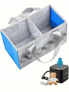 Carrying Case/Handbag, Compatible With Toniebox Starter And Tonies Figures, Home/Outdoor Tote Bag For Tonies Audio Player And Figures, Large Capacity To Store Audio Accessories - Multicolor - View 2