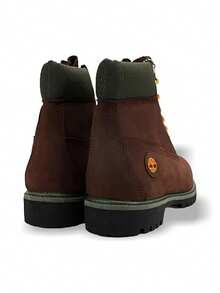 Timberland 6英寸磨砂皮男士靴，透气吸汗保暖防风轻便耐穿，易于清洗，装饰性强，适合户外日常穿着，棕色 TB0A2CX8 - 棕色 - 查看 7