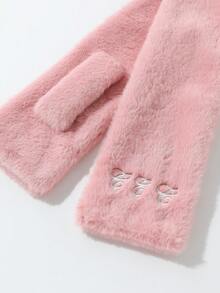 1条定制秋冬时尚刺绣名字抓绒围巾，多功能保暖脖套，户外防风围巾，多功能头巾面罩，个性化围巾，生日礼物，派对礼品，周年纪念礼物，独特围巾配饰 - 毛絨圍巾 - 查看 5