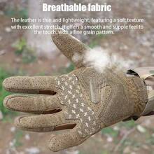 Tactical Gloves For Men Touchscreen Airsoft Paintball Motorcycle Hunting Gloves - Black - View 8