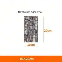 3PCS Terrarium Bark Decor Reptile Hide Cave For Lizard Snake Turtle Natural Looking Habitat Climbing Hiding Spot