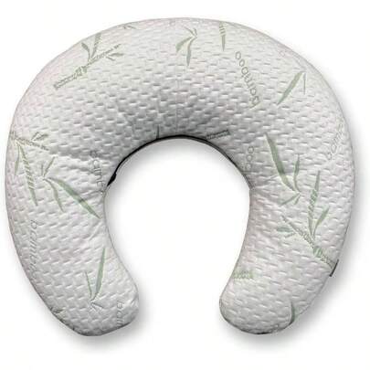 Almohada de Lactancia para Amamantar - Multifuncional - Incluye Cojin+ Funda de Bamb Impermeable 18 Certificaciones Internacionales