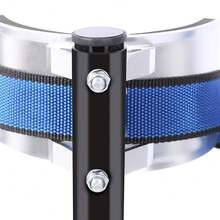 Zancos profesionales ajustables de aleación de aluminio de 61-101 cm para yeso, herramienta de pintor, color negro - Negro - Ver 7