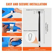 Columpio de plataforma  de 60 pulgadas, columpio de árbol con plataforma para niños, capacidad de peso de 700 libras - 60 pulgadas - Ver 5
