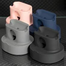 三合一手表充电支架耳机手机硅胶充电支架，兼容 10/9/Pro 2/3 底座 Sopoetr