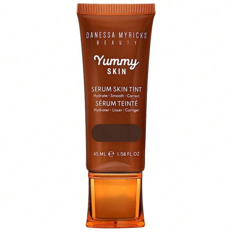 Danessa Myricks Beauty Yummy Skin Soothing Serum Skin Tint Foundation With Peptides + Ceramides - 9 - NÂU MẶT VỚI TÔNG MÁT MẺ - Xem 1