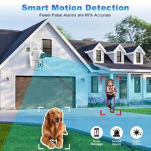 Câmera De Segurança a Prova de água Lente Dupla APP ICSEE IP66 Camera IP WiFi 360 Sensor Visão Noturna Externa - 3 Unidade ICSEE - Visão 6