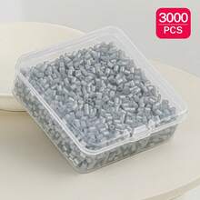 3000颗2.6毫米透明盒装迷你拼豆，像素拼豆，DIY高品质手工礼品，圣诞节、万圣节、节日礼物的完美之选 - 拼豆豆 - 查看 31