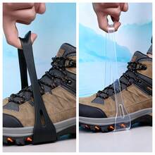 2个防滑冰爪 - 耐磨耐腐蚀，适合冬季驾驶、步行、徒步旅行