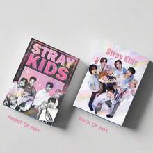 55pcs DO IT Album Holographic Lomo Cards, Double-Sided High Definition Photo Cards, Learning Tool, Memory Cards, Portable Cards, Compact Design Smooth Edges, Card Set, Language Learners, K-Pop Fans - Multicolor - View 9