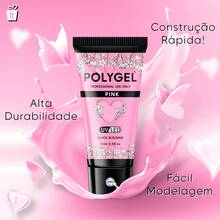 Complete Polygel Kit + Pen Sander + Sun Mini Lamp + Polygel + F1 Mold - clasificado - Ver 4