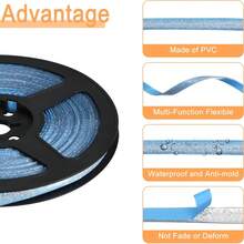 Self-Adhesive Decorative Tape, Mold-Proof Waterproof Sealing Tape, Moisture-Proof Kitchen & Bathroom Sink Edge Sealing Tape, Sink Gap Filler Tape, Bathroom Waterproof Tape Kitchen Items Kitchen Accessories Kitchen Tools