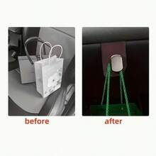 Car Passenger Glove Box Hook, Front Seat Storage Metal Hanger, Rollover Protector, Car Interior Fur