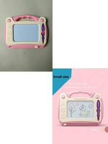 儿童涂鸦画板、儿童美术绘画玩具、益智玩具、男孩女孩学习教育玩具、磁铁、儿童书写/绘画板用品、生日礼物 - 彩色 - 查看 17