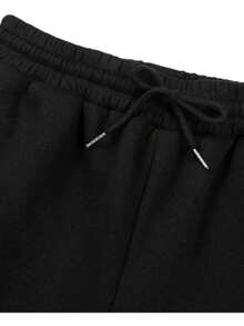 Baggy Wide Leg Sweatpants For Men, Cotton, Streetwear Punk Gothic Art Cod708 - 黑色 - 查看 5