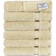 Chakir Turkish Linens | Hotel &Amp; Spa Quality 100% Cotton Premium Turkish Towels | Soft &Amp; Absorbent (4-Piece Bath Towels, Gray) - ColorF - 查看 1