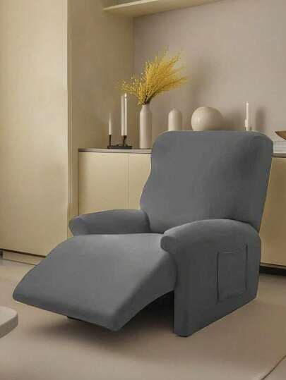 1/2/3件装纯色牛奶丝弹力加厚沙发套，防水弹力，防尘可水洗，按摩椅套，多种颜色可选，家用电器，现代简约四季防滑沙发套，宠物友好型家居装饰