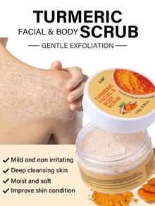 姜黄身体磨砂膏，去角质保湿，深层清洁，提亮大腿内侧、比基尼区域和腋下肌肤，温和磨砂，滋润身体，令肌肤柔软光滑。 - 黃色 - 查看 6