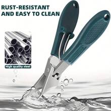 1PC, Nail Clipper - Stainless Steel 25 ° Oblique Blade, Wide Mouth Anti Splash Slope Design, Suitable For Thick Nails And Inlaid Nails, Ergonomic Handle, Ideal Gift For Nail Care, Nail Care Tool - Multicolor - View 6