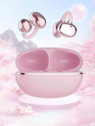 Auriculares Bluetooth con clip, auriculares inalámbricos de oreja abierta, diseño de control táctil, ajuste cómodo, compatible con la serie 17, ideal para correr, caminar, hacer ejercicio, regalo perfecto para amigos