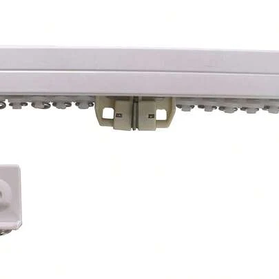 優秀雑貨 ネジ・釘不要で簡単取付!カーテンレール つっぱりレール 伸縮レール 頑丈タイプ アルミ製 ホワイト 130cm~220cm