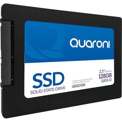 Quaroni Unidad de Estado Solido SSD 2.5 128GB QSSD128 SATA III 530/450 MB/s