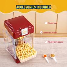 Macchine per popcorn - rosso 300 W - Visualizzare 6