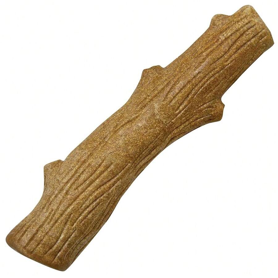 Dogwood Durable Dog Chew Toy, Large - Long Lasting Chew Stick Made With Real Wood - USA Made, L,Large(Packof1),Dogwood(Brown) - 山茱萸(棕色) - 查看 1