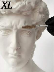 1个大型白色大卫雕像花瓶，树脂材质，适合家居和房间装饰 - 仅含花瓶，不含鲜花 - 彩色 - 查看 3