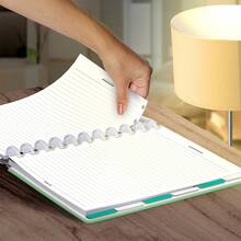 Disco Notebook + Iscool Hardcover 140 Sheets Smart Solid Colors - Mint Green - View 11