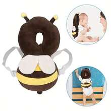 Baby Toddler Head Protection Pillow, Breathable Anti-Fall Pillow, Bee Shaped Head Guard