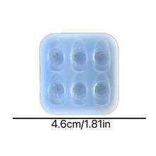 Molde de resina para hacer bolas de helado, accesorios de molde de silicona, molde de líquido de resina, molde de silicona para llaveros de resina, molde de resina - Silicona - Ver 13
